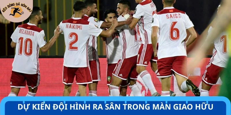 Dự kiến đội hình ra sân trong màn giao hữu