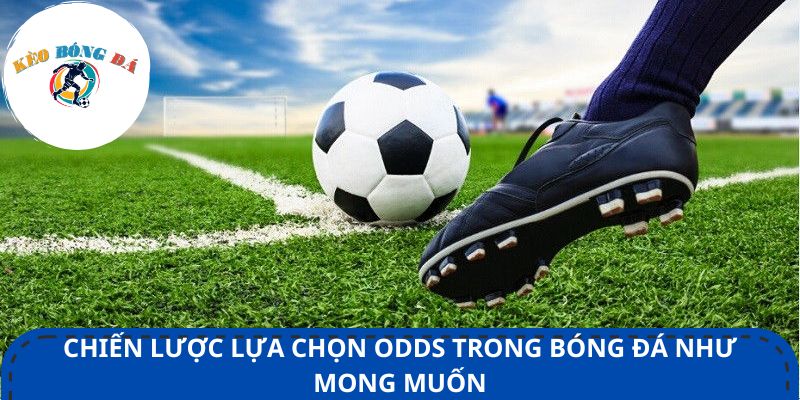Chiến lược lựa chọn odds trong bóng đá như mong muốn