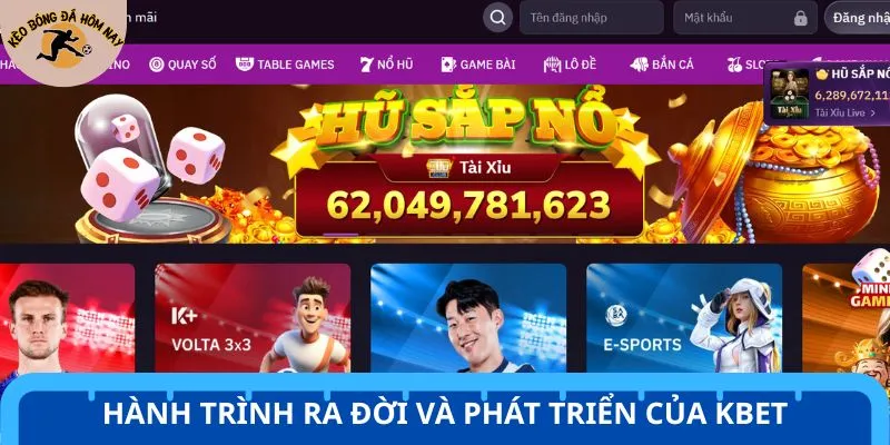 Hành trình ra đời và phát triển của Kbet