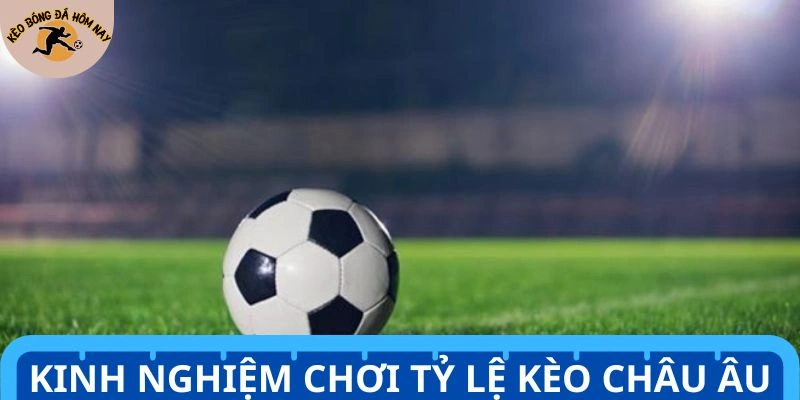 Kinh nghiệm khi chinh phục tỷ lệ kèo châu Âu